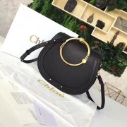 Fake Chloe Nile Bracelet Crossbody Bag Black 230604 VS09765