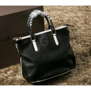 Fake Copy Louis Vuitton Cruise 2015 Smooth Leather Tote Bag M96288 Black VS05868