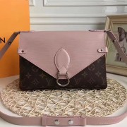 Fake Copy Louis Vuitton Saint Michel Pink M44033 VS02950