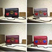 Fake Gucci GG Marmont Leather Shoulder Bag 1605 VS08379