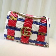 Fake Gucci GG Marmont Trompe l'oeil Shoulder Bag 443496 VS05972