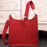 Fake Hermes Evelyne 32cm Messenger Bag H1188 Red VS02818