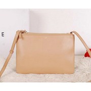 Fake High Quality Celine Trio Calfskin Leather Shoulder Bag C27002 Apricot VS01541