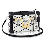 Fake Imitation Louis Vuitton Epi Leather Petite Malle Malletage M50114 White VS02010
