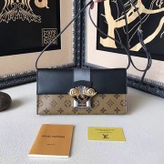 Fake Louis Vuitton Column Clutch Black M44101 VS02194