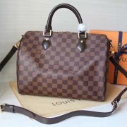 Fake Louis Vuitton Damier Ebene Canvas Speedy Bandouliere 30 N41367 VS00847