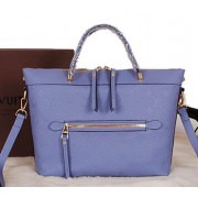Fake Louis Vuitton Monogram Empreinte Bastille MM Tote Bags M41168 Lavender VS06673