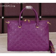 Fake Louis Vuitton Monogram Empreinte Pallas Tote Bag M40908 Purple VS08338