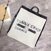 Fake Replica Gucci Coco Capitan Logo Backpack White 494053 VS07232
