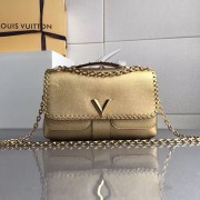 Fashion Fake Louis Vuitton Very Chain Bag Gold M43202 VS06368