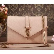Fashion Yves Saint Laurent Classic Monogramme Flap Bag Y5479 Apricot VS02590