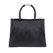 Fendi 2Jours Tote Bag Original Leather 8B8834 Black VS05615