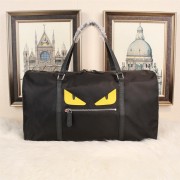 Fendi Bag Bugs Travelling Bag Nylon Fabric FD992122 Black VS01587