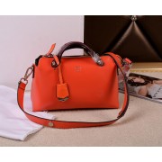 Fendi By The Way Bag Original Leather F2350 Orange VS06731