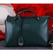 Fendi By The Way Bag with Tail Calfskin Leather FD2353 Green VS09192
