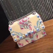 Fendi Kan I Small Pink Leather Mini Bag 8M03813 VS03413