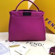 Fendi Peekaboo Bags Original Leather FD2015 Rose VS00954