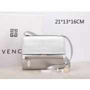 Givenchy Pandora Box Bag Calfskin Leather G9986 Silver VS05279