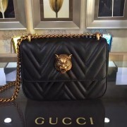 Gucci Broadway Chain Shoulder Bag Black 432581 VS00412
