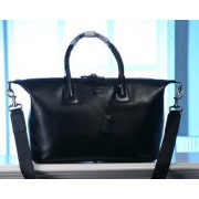 Gucci Carry-on Duffle Bag Calfskin 325791 Black VS00335