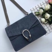 Gucci Dionysus Large Suede Shoulder Bag Dark Blue 403348 VS08772
