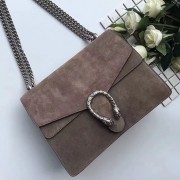 Gucci Dionysus Large Suede Shoulder Bag Taupe 403348 VS03024
