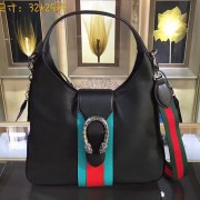 Gucci Dionysus Leather Hobo Bag Black 446687 VS05221