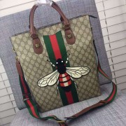 Gucci GG Supreme Bee embroidered Tote Bag 408539 VS01268