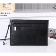 Gucci Grainy Leather Clutch 20221 Black VS01943