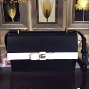 Gucci Japan Limited Leather Shoulder Bag 432680 Black VS03120