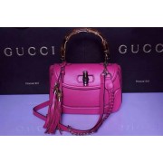 Gucci New Bamboo Top Handle Bags 240242 Rose VS07502