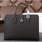 Gucci Original Guccissima Leather Business Briefcase G88101 Dark Gray VS05557