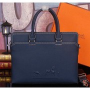 Hermes Briefcase Original Calf Leather HM98291 Royal VS08699