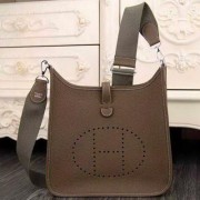 Hermes Evelyne 32cm Messenger Bag H1188 Khaki VS03811