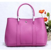 Hermes Garden Party 36cm Tote Bag Grainy Leather Lavender VS05684