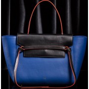 High Quality Celine Belt Bag Original Leather CL3345M Blue&Black&Orange VS03796