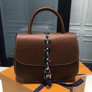 High Quality Imitation Louis Vuitton Calfskin Chain It Bag Camel PM M54619 VS08351
