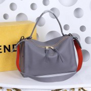 High Quality Replica Fendi Turquoise Strap Top Handle Bag FD39375 Grey VS04500