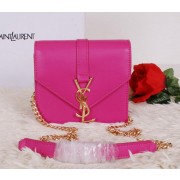 Hot Fake Yves Saint Laurent Classic Flap Front Bag Y7142 Rose VS05175