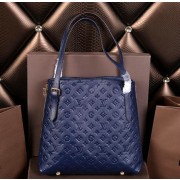 Hot Louis Vuitton Monogram Empreinte Voltaire Tote Bag M98226 Royal VS02580