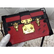 Hot Louis Vuitton Petite Malle Epi Leather Bag M94219 Red VS08420