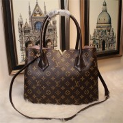 Imitation AAA Louis Vuitton Monogram Canvas KENSINGTON Tote Bag M41435 VS03564