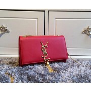 Imitation AAAAA YSL Monogramme Cross-body Shoulder Bag Smooth Leather Y311218 Red VS04110