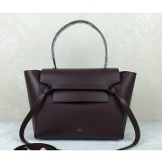 Imitation Celine mini Belt Bag Original Leather C98311 Maroon VS04722