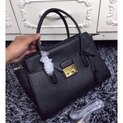 Imitation Cheap Prada Tote Bag Flap Handbag BN3033 in Black Saffiano Leather Fug VS04135