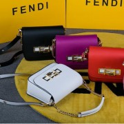 Imitation Fendi 3BAGUETTE Two-Tone Calfskin Clutch 8BR2511 VS08781