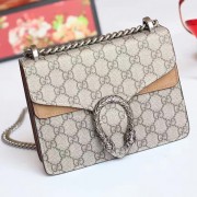 Imitation Gucci Dionysus GG Supreme Mini Bag Beige 421970 VS08565