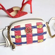 Imitation Gucci GG Marmont Matelasse Trompe l'oeil Mini Bag 448065 VS04337
