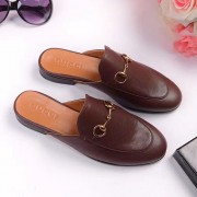 Imitation Gucci Princetown Leather Slipper Red 432773 VS05855