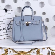 Imitation Hermes Birkin 30CM Tote Bags Litchi Leather H30CT VS08458